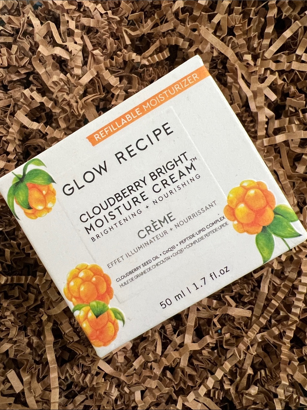 BRAND NEW IN BOX~Glow Recipe Cloudberry Bright Moisture Cream~FULL SIZE